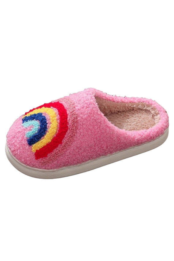 Kids Slippers Girls Toddler & Kids Slippers Boys Girls House Shoes Slippers(Pink,8)