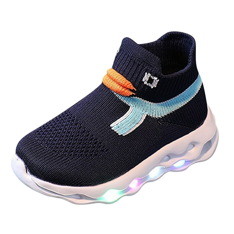 Siilsaa Light Up Shoes Toddler Girls Led Shoes Kids Light Up