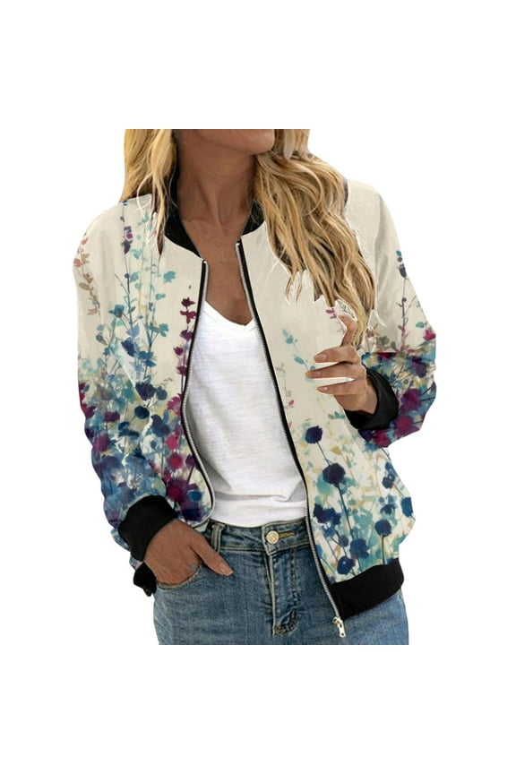 Light Weight Jackets Womens Women Long Sleeve Light Jackets Ladys Flannel Shirts 2024 Fall Fashion Trendy Blue,M