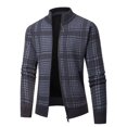 thumbnail image 1 of Siilsaa Men Jacket Lightweight Lightweight Bomber Jacket Casual Windbreaker Jackets Windproof Zip Up Coats Grey,M, 1 of 3