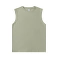 thumbnail image 1 of Siilsaa Men's Essentials Midweight T Pack, Cotton Muscle Tank Shirts AG,L, 1 of 2