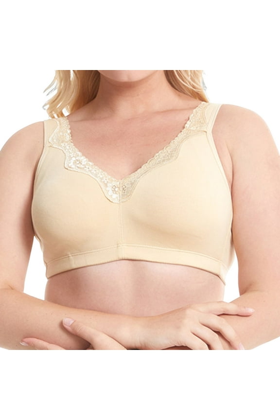 No Underwire Bras for Women Back Sports Bra - Padded Racerback Low impact Spaghetti Thin Strap Workout Bra Beige,110