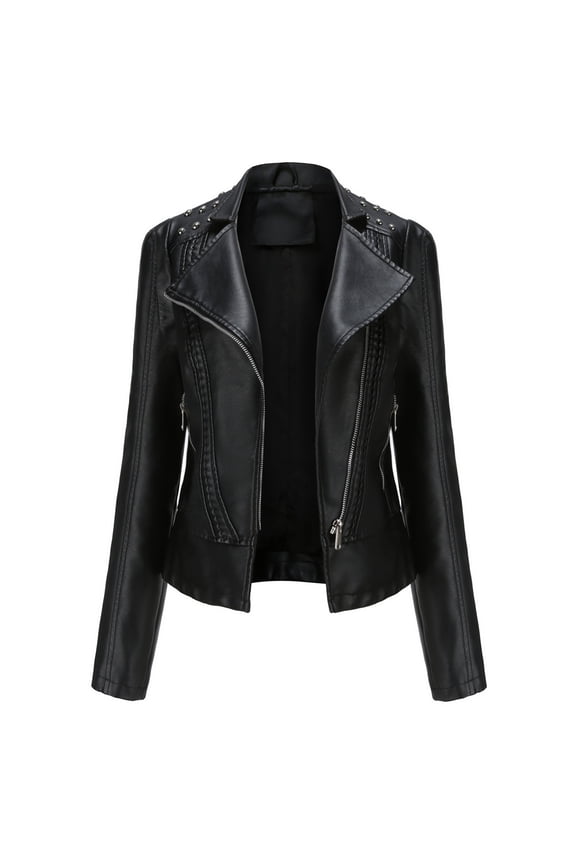 Pea Coats for Women Jackets Waterproof Windbreaker Jackets lightweight Portable Coat Black,S