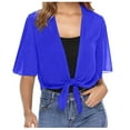 thumbnail image 1 of Siilsaa Plus Size Women Cardigan Lightweight Open Front Knit Cardigan Sweater Long Sleeve with Pocket Blue,M, 1 of 5