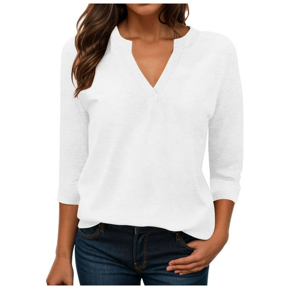 Siilsaa Shirts for Women Women's Casual Basic Going Out Slim Fit Short Sleeve Crew Neck Tight T Shirts White,M