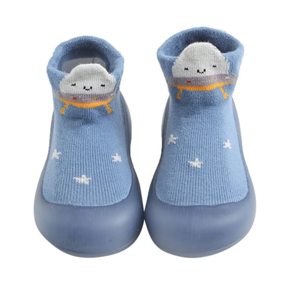 Siilsaa Shoes Toddler Indoor Baby Cute Animals First Walkers Casual Socks Elastic Baby Shoes Classic Fashion Footwear B,3-3.5 Years