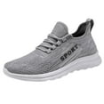 thumbnail image 1 of Siilsaa Sneakers Men White Canvas Sneakers Low Top Canvas Shoes for Men Fashion Unisex Sneakers Grey,11, 1 of 5