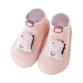 thumbnail image 1 of Siilsaa Sock Shoes Baby Shoes Boys Girls Soft Sandals for Pink,12-18 Months, 1 of 5