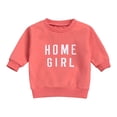 thumbnail image 1 of Siilsaa Toddler Baby Boy Crewneck Sweatshirt Long Sleeve Pullover Casual Sweater Fall Clothes Red,6-12 Months, 1 of 5