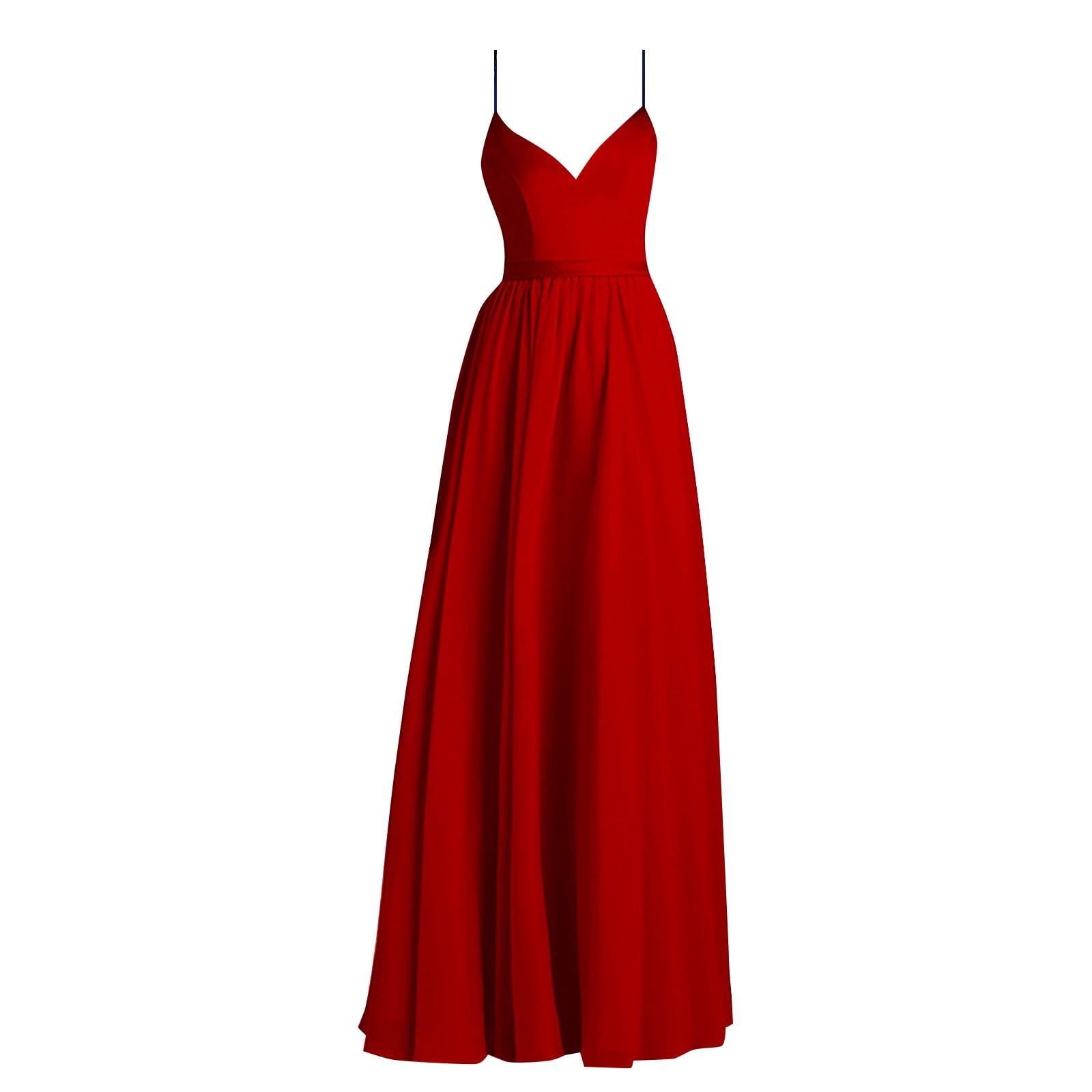 flowy red prom dresses Red Lace A-line Sweetheart Neck Prom Dresses, Long Formal Dresses, MP778 main image 1