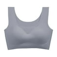 thumbnail image 1 of Siilsaa Woman Bra Minimizer Bras for Women Full Coverage, Unlined Lace Sexy Plus Size Underwire Bra for Large Grey,XXL, 1 of 3