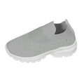 thumbnail image 1 of Siilsaa Shoes for Womens Durable Non Slip Sneakers Grey,7.5, 1 of 5