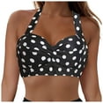 thumbnail image 1 of Siilsaa Women Underwire Bikini Top Only Push Up Swim Top Bra Swimsuit Tops Padded Bathing Suit Top Beige,2XL, 1 of 7