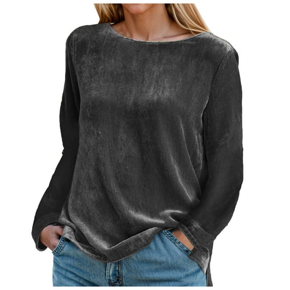 Siilsaa Women's Oversized Sweaters 2024 Fall Crewneck Batwing Sleeve Pullover Sweaters Black,L
