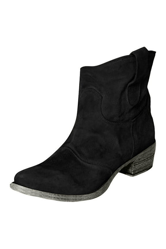 Women’s Platform Wedge Sneakers Ankle Booties Black,9