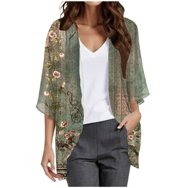 Siilsaa Womens Cardigan Long Sleeve V-Neck Button Down Cardigan Knit Shrugs Sweater AG,S