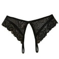thumbnail image 1 of Siilsaa Womens Lace Sexy Breathable Lace Hollow Out And Raise The Pure Brief Panties Cotton Womens Panties A,One Size, 1 of 4