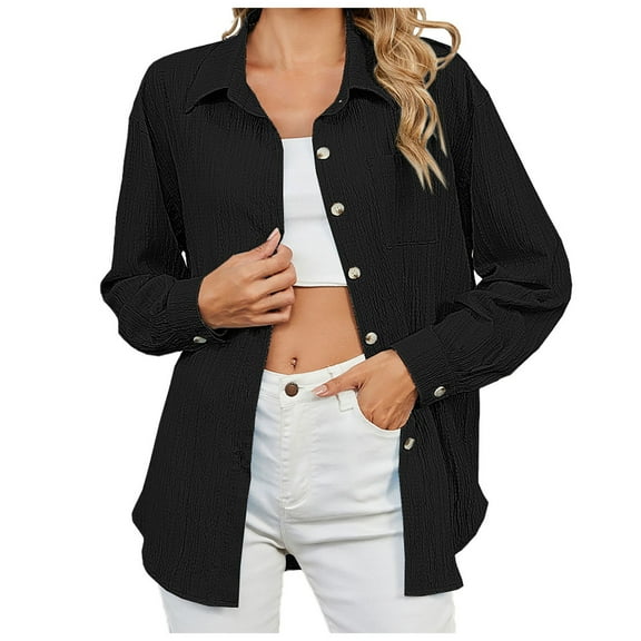 Siilsaa Womens Lightweight Cardigan Lightweight V-Neck Cardigan Sweater Black,XL