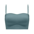 thumbnail image 1 of Siilsaa Womens Lingere Women's Maximum Cleavage Underwire Push Up Bra Green,75/34, 1 of 9