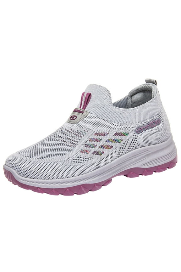 Womens Shoes Sneakers Hands Free Slip Ins Smooth Step Sneaker Grey,7