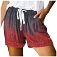 thumbnail image 1 of Siilsaa Womens Shorts Dressy Casual Women Crochet Knit Shorts Ruffled Summer Fall Beach Music Festival Shorts ,S, 1 of 1
