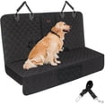 thumbnail image 1 of Siivton Dog Car Seat Covers for Back Seat Waterproof Bench Seat Cover Protector Nonslip Durable Soft Pet Back Seat Covers for Car, Truck, & SUV (Black), 1 of 9