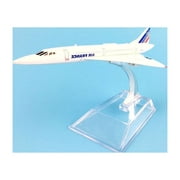 Sijiali 1/400 16cm Diecast Air France Concorde Plane Aircraft Airplane Model Kids Gift