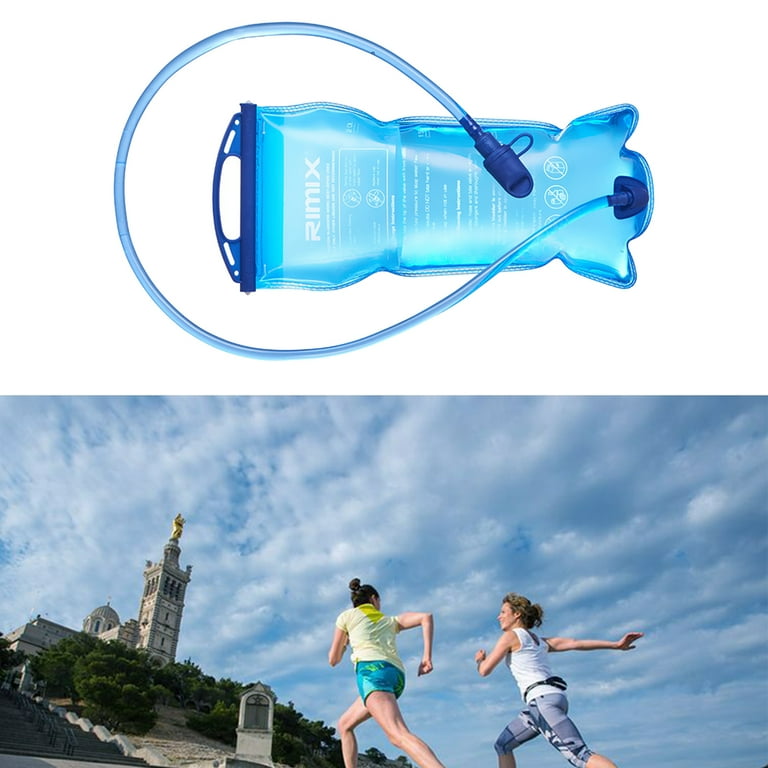 Sijiali 2L RIMIX Large Capacity Water Bladder Bag Portable Running Drink Backpack for Outdoor Sports
