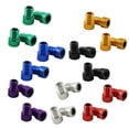 thumbnail image 1 of Sijiali 4Pcs Presta to Schrader Valve Adaptor Bike Bicycle Fixed Gear Tire Connector, 1 of 10