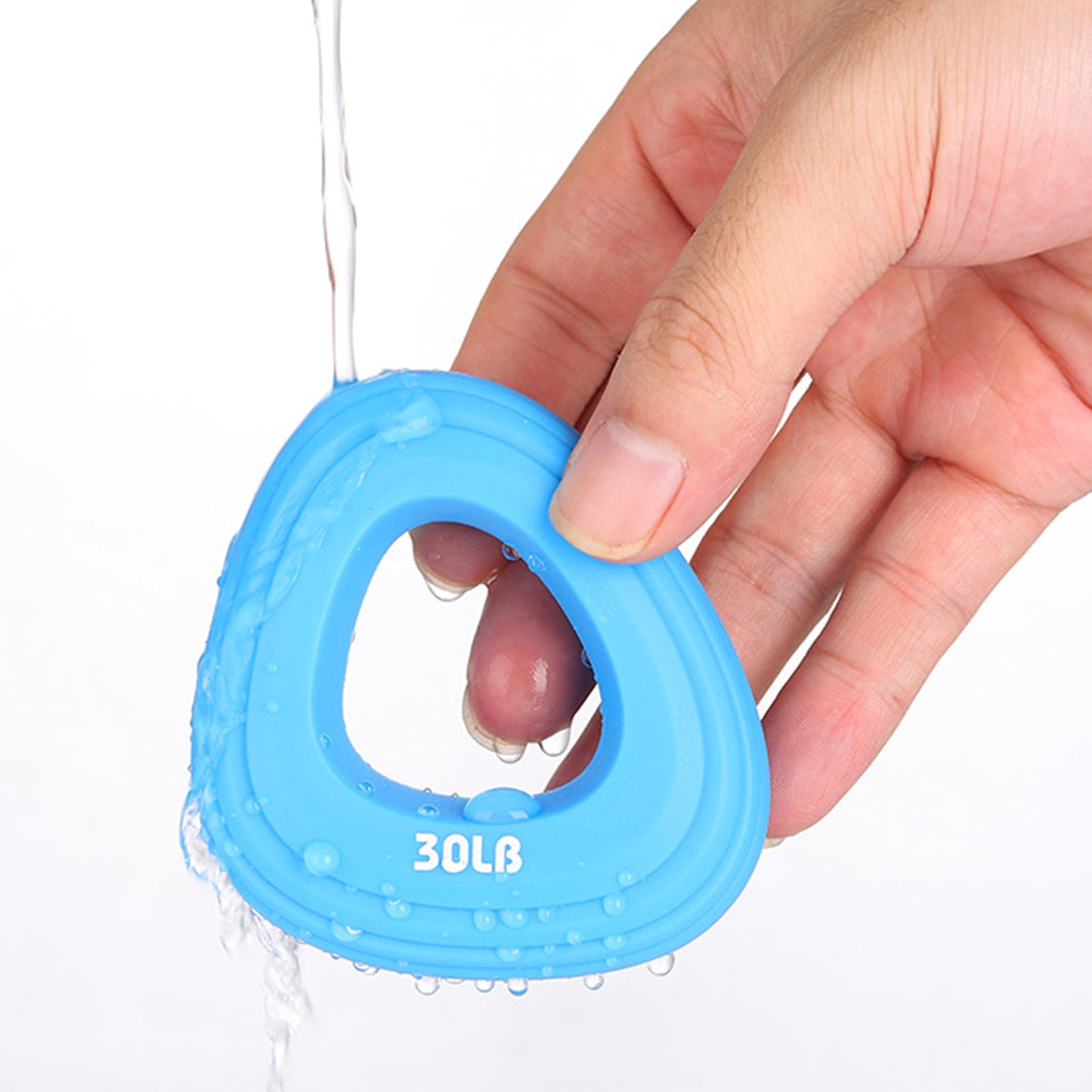 Sijiali Hand Gripper Flexible Elastic Strengthener Silicone Triangular