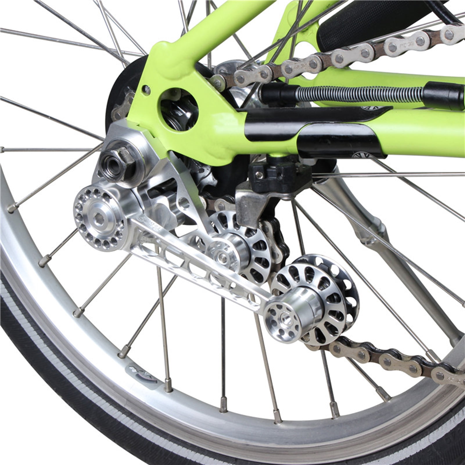 Sijiali MUQZI Folding Bike 2/3/6 Speed Rear Derailleur Chain Tensioner