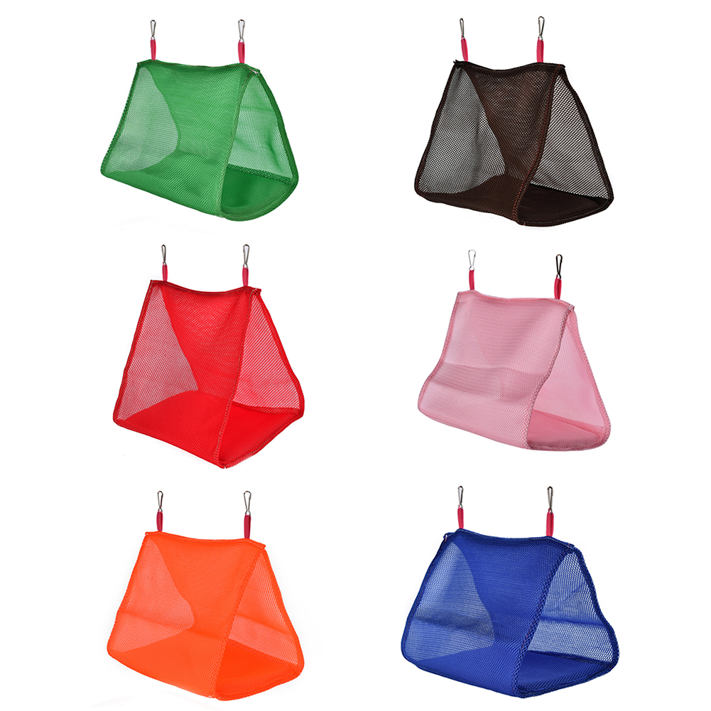 Sijiali Summer Parrot Birds Breathable Hammock Hanging Cave Cage Hut ...