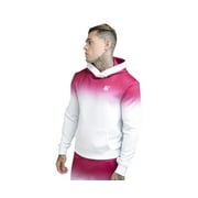 Sik Silk Fade Hoody Womens Active Hoodies Size L, Color: Pink/White