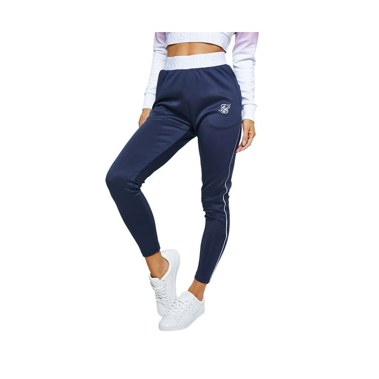 Sik Silk Fade Womens Active Pants Size M, Color: Navy