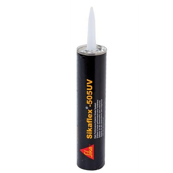 Sika 188024 10.3 oz Sikaflex 505UV High Performance Exterior Grade Sealant, 300 ml Cartridge - White