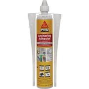Sika AnchorFix -1 High Strength Anchoring Adhesive, 10.1 fl oz, Gray - Fast Setting, Self-Mixing Nozzle for Concrete & Masonry, Ideal for Railing, Rebar, Bolts, Dowels, Subfreezing Temps Use