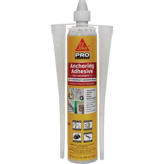 Sika Corporation 112729 10.1 Oz Pro Select High Strength Siliconized Acrylic Compound Adhesive