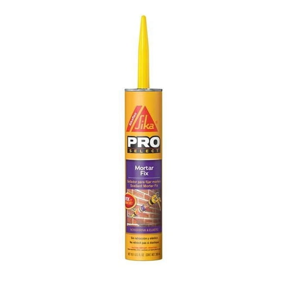 Sika Pro Select 10.1 oz Select Polyurethane Mortar Joint Caulk Sealant, Gray - Pack of 12