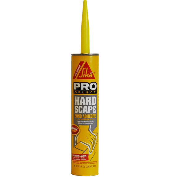Sika Sikabond - Hardscape adhesive - Gray - Durable and flexible outdoor adhesive - For landscape projects - Exterior use - 10.1 fl oz