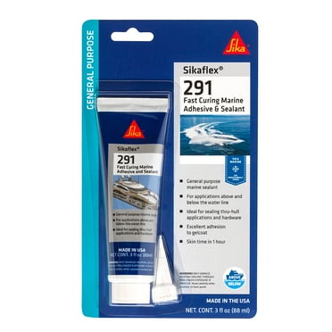 Sika Sikaflex® 291 Fast Cure - White - 3oz Tube | Bundle of 5