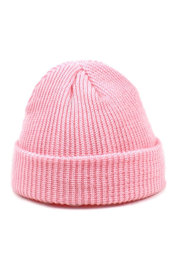 Acrylic Ingots Needle Wool Hat Men And Female Fashion Melon Skin Hats Fluorescent Multi -Color Knitted Hooded Ladies Keep Warm Hat