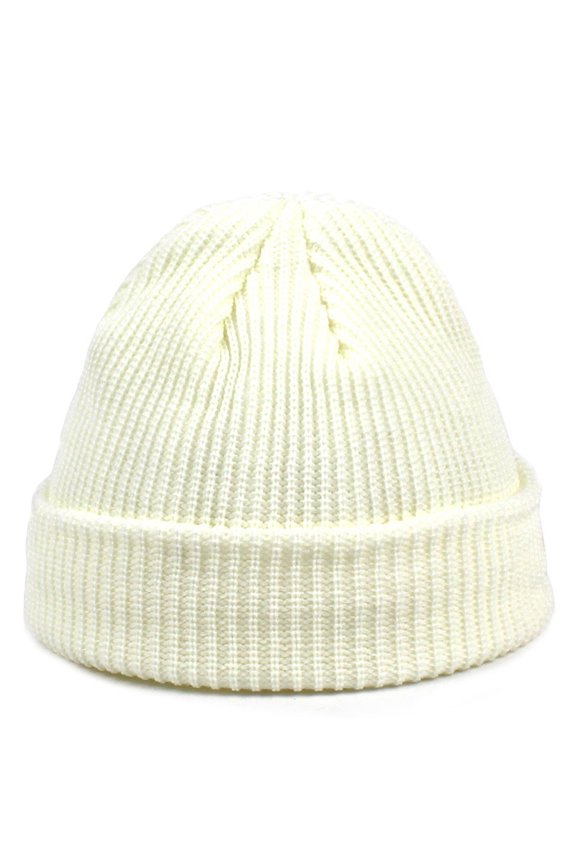 Acrylic Ingots Needle Wool Hat Men And Female Fashion Melon Skin Hats Fluorescent Multi -Color Knitted Hooded Ladies Keep Warm Hat