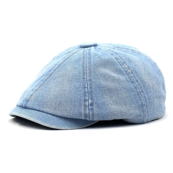 SikaFu Autumn New Washing Cowbar Cowel Ms. Retro Muck Hat Men's Travel Metro Mo