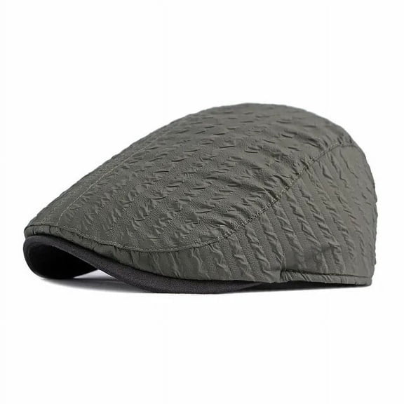 SikaFu Autumn Polyester Retro Newsboy Caps Flat Peaked Cap Men and Women Painter Beret Hats 101