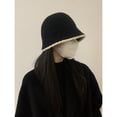 thumbnail image 1 of SikaFu Bald Girl Lamb Fisherman Hat Female Ear Protective Ear Bucket Hood Outdoor Hood In Winter Thickened, 1 of 6