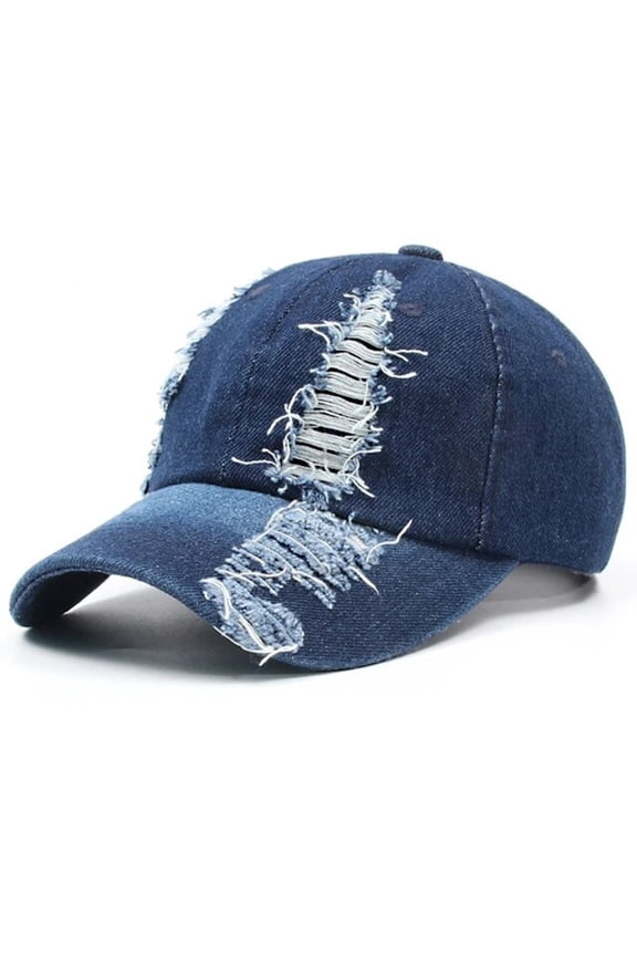 Baseball Cap Men Women Cotton Denim Shabby Baseball Hat Male Female Adjustable Snapback Cap Panels Dad Hat Vintage Caps