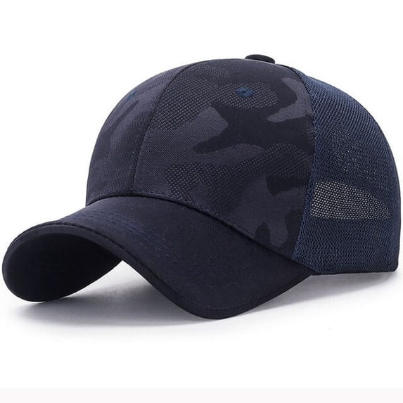 SikaFu Baseball Cap New Summer Sun Hat Camouflage Trucker Mesh Cap Men Women Breathable Baseball Hat Snapback Caps for Men Women