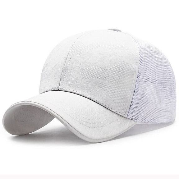 SikaFu Baseball Cap New Summer Sun Hat Camouflage Trucker Mesh Cap Men Women Breathable Baseball Hat Snapback Caps for Men Women