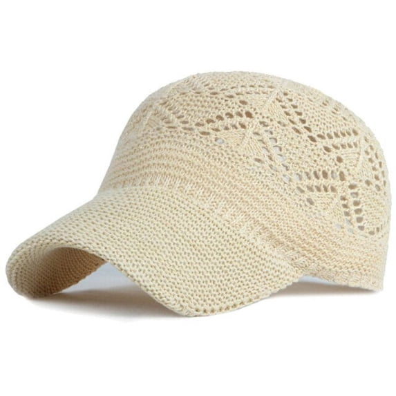 SikaFu Baseball Cap Spring Summer Caps for Men Women Breathable Hollow Adjustable Snapback Cap Male Female Knitted Baseball Hats