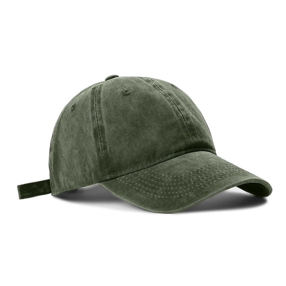 SikaFu Baseball Hat Female Literary Retro Outdoor Soft Top Black Hats In Summer Men Washed Denim Cotton Duck Tongue Hat